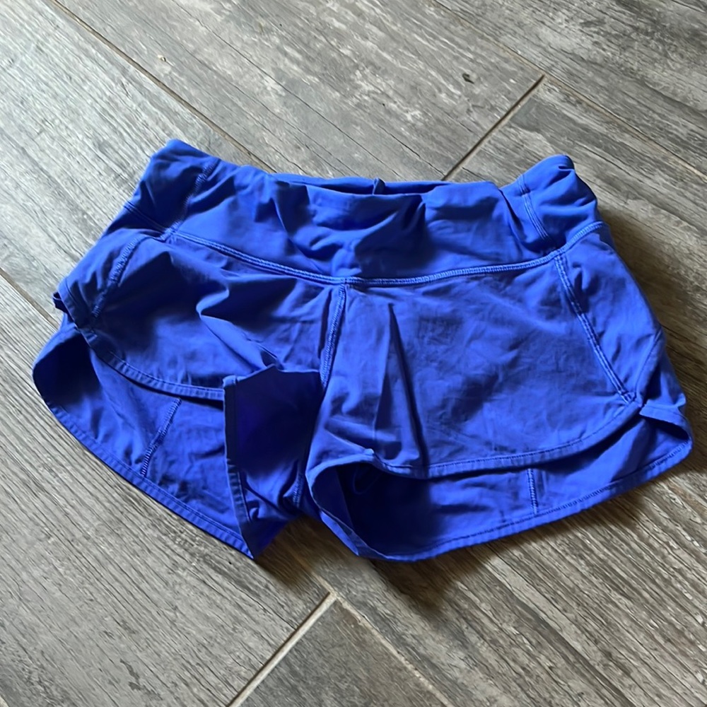 Lululemon size 4 blue/purple